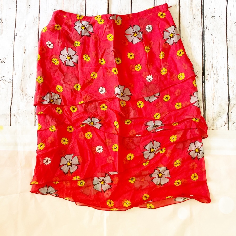 Luca Luca silk skirt